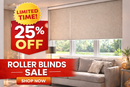 Investment Property Roller Blinds 25% OFF