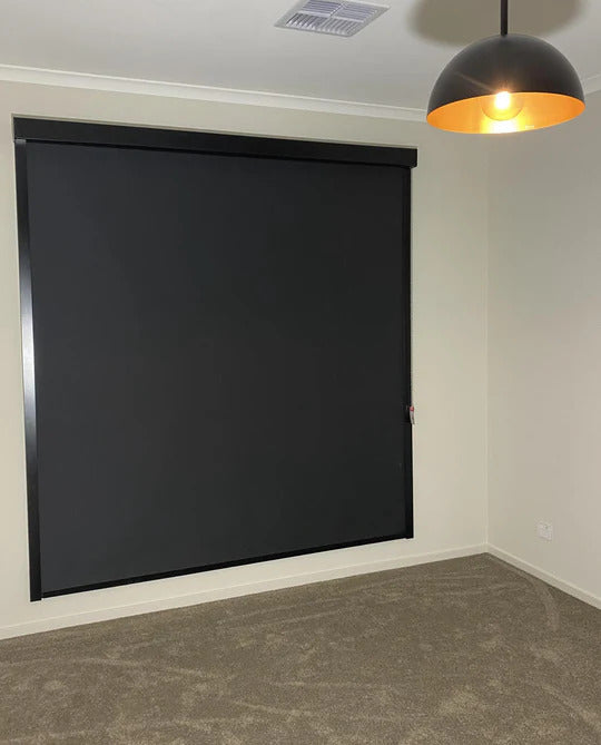 Premium Full Blockout Cassette Roller Blind from Online Blinds 4U in Australia – designed for complete light control, privacy, and a sleek, modern finish for Australian homes.