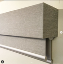 Luxury bonded pelmet for roller blinds in Australia – elegantly designed to enhance window aesthetics while providing a polished, modern finish for Australian homes.